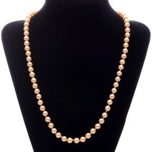 Strand of Golden Pearls - Princess Length